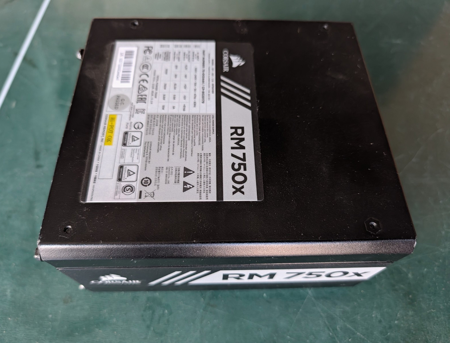 Corsair RM750X 750W ATX Modular Power Supply PSU Black