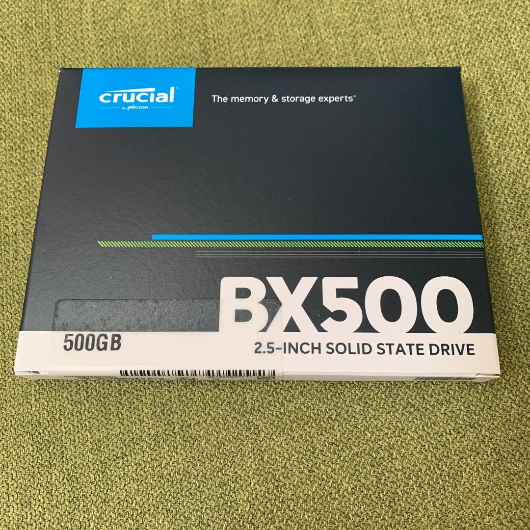 Crucial BX500 500GB 2.5 Inch SATA SSD CT500BX500SSD1 Unopened
