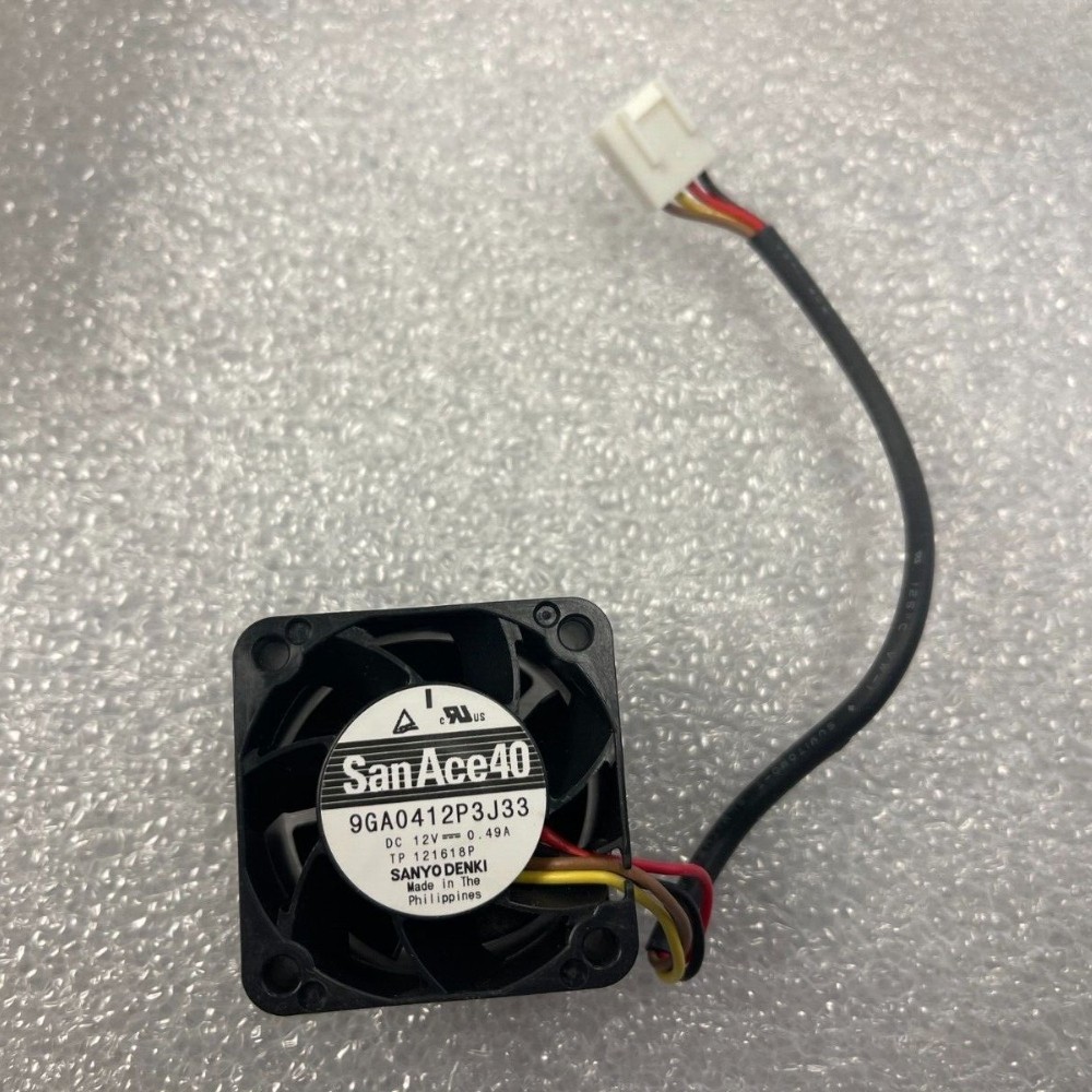 2pcs San Ace 40 4PIN SANYO DENKI cooling fan 9GA0412P3J33 DC 12V 0.49A