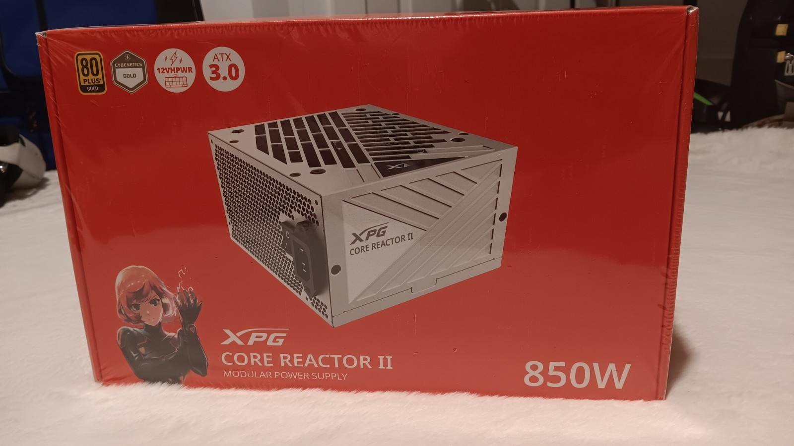 XPG Core Reactor II 850W ATX 3.0 80 Plus Gold Modular PSU White 12VHPWR