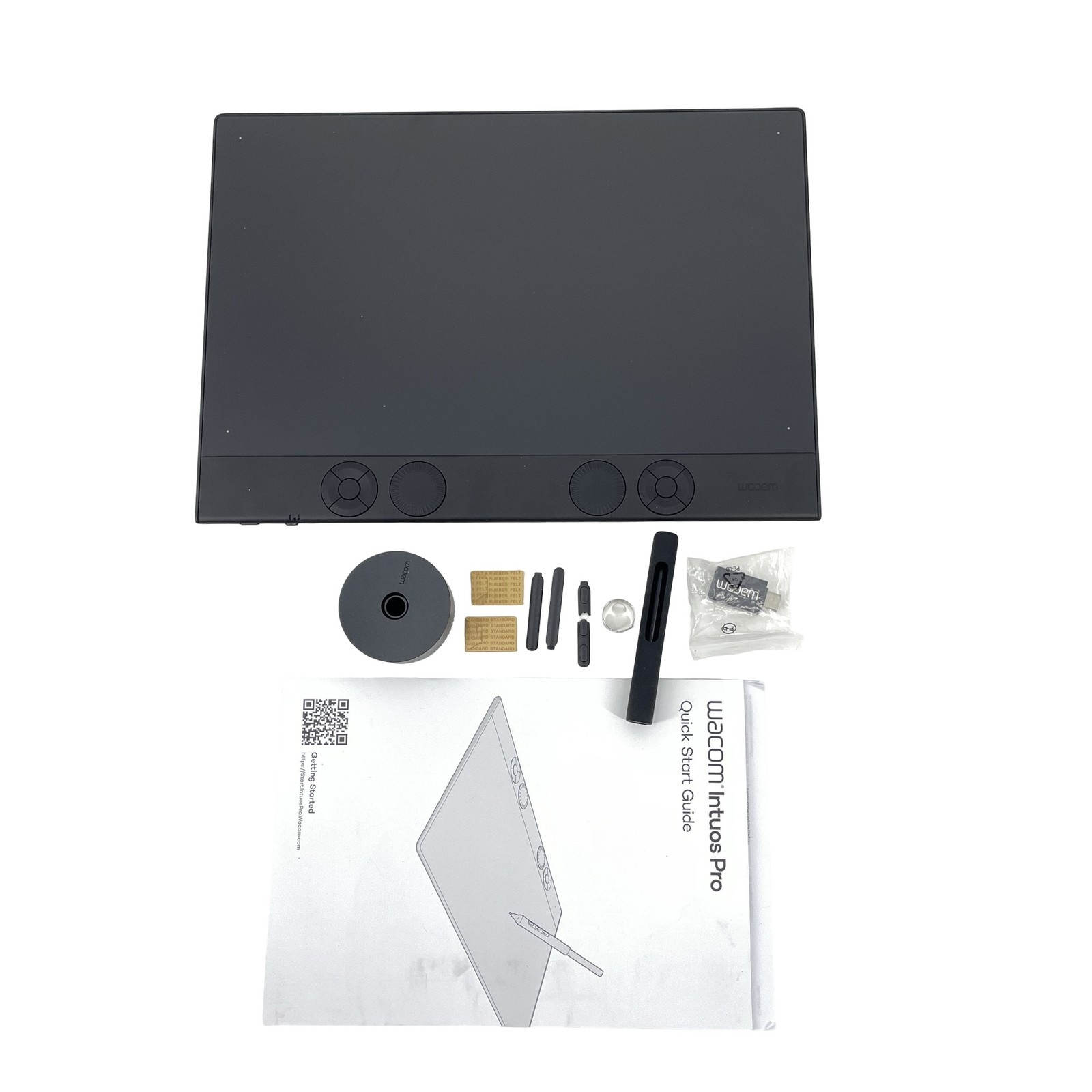 Wacom Intuos Pro PTK670 Medium Bluetooth Graphic Drawing Tablet NO PEN #MP4050