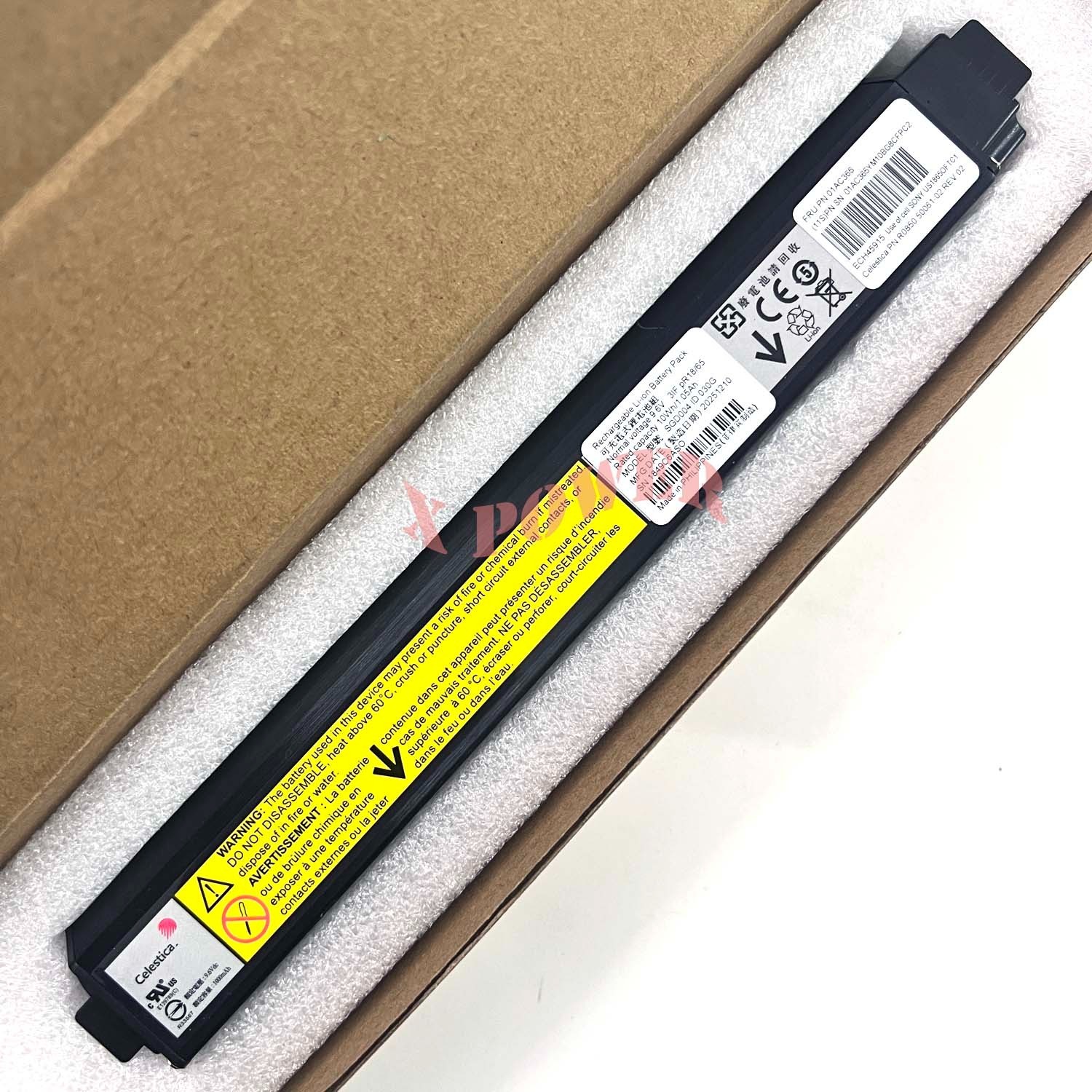 2026 Genuine 01AC366 01AC365 Battery For IBM XP V5000 V5010 V5020 V5030 G2