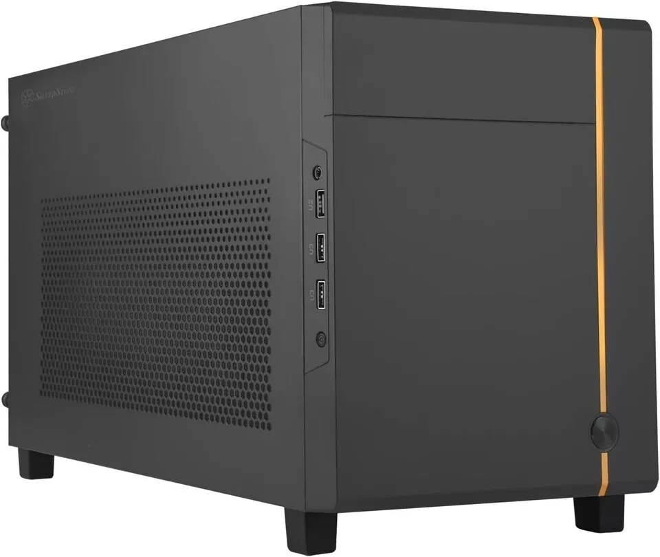 SilverStone Technology SUGO 14, SG14, Black, Mini-ITX Cube Chassis