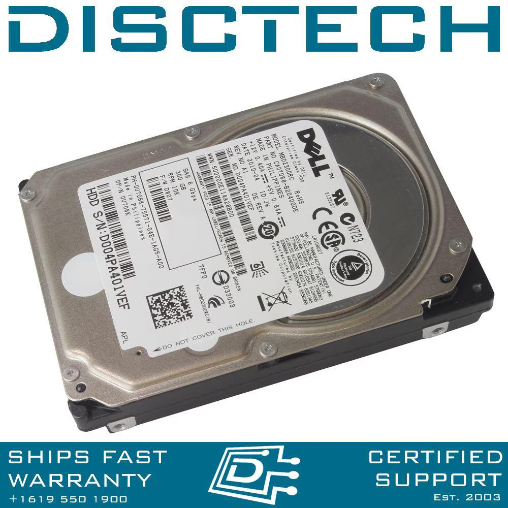 Fujitsu MBD2300RC 300GB SAS Hard Disks
