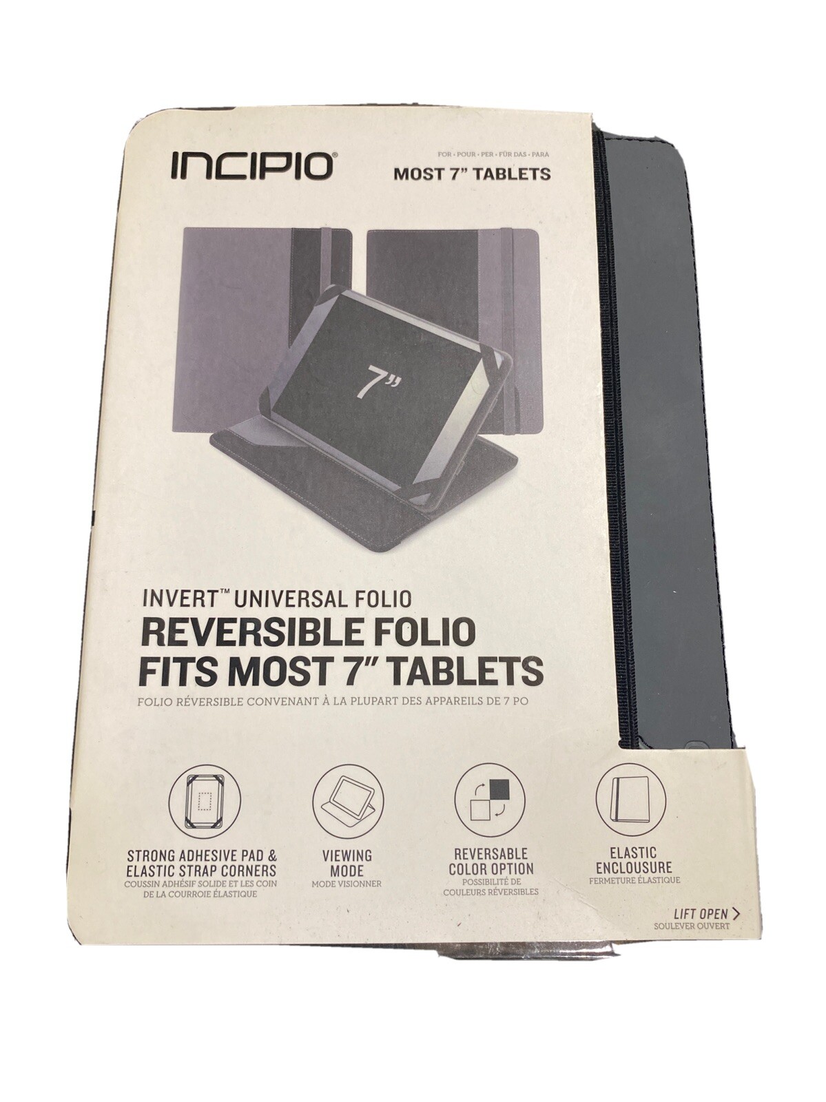 *NEW* Incipio Invert Universal Reversible Folio 7" iPad Mini & Most 7" Tab #24G