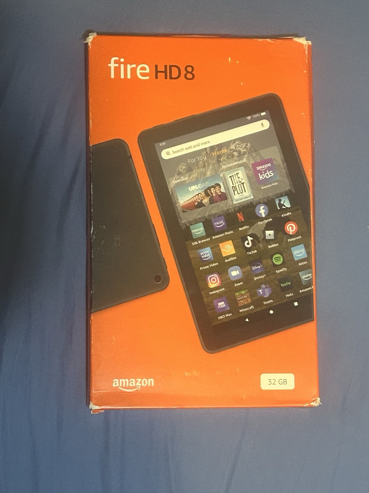 Amazon Fire HD 8 Tablet - 32GB, Black (Latest Model) - Brand New Sealed