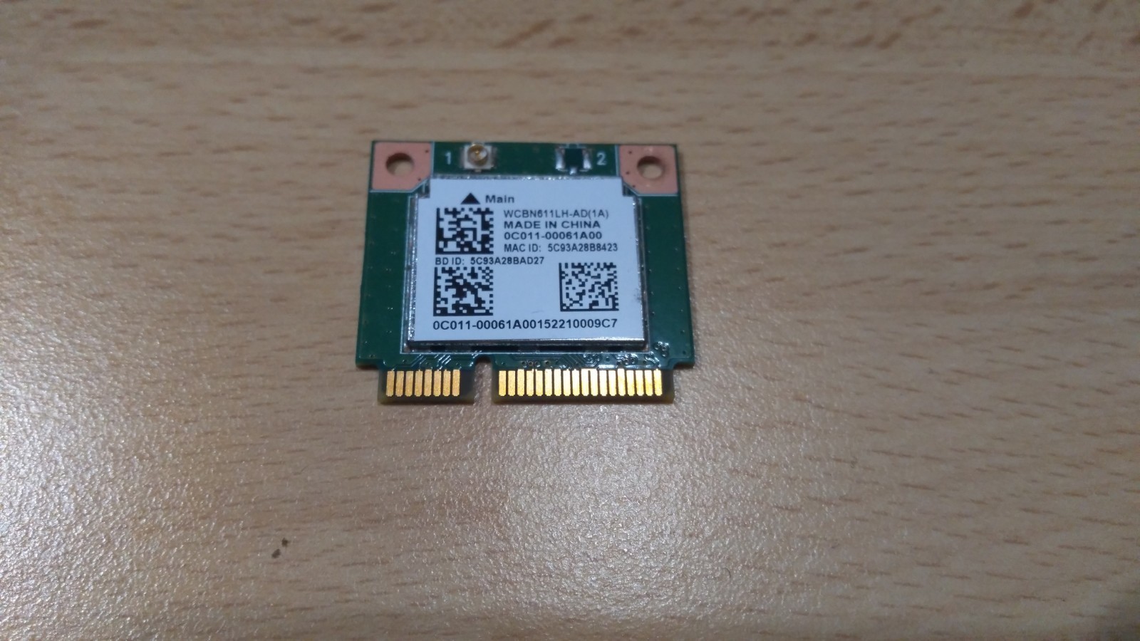 Wireless WiFi Card For ASUS VivoBook Max X541UA - Board Card 0C011-00061A00