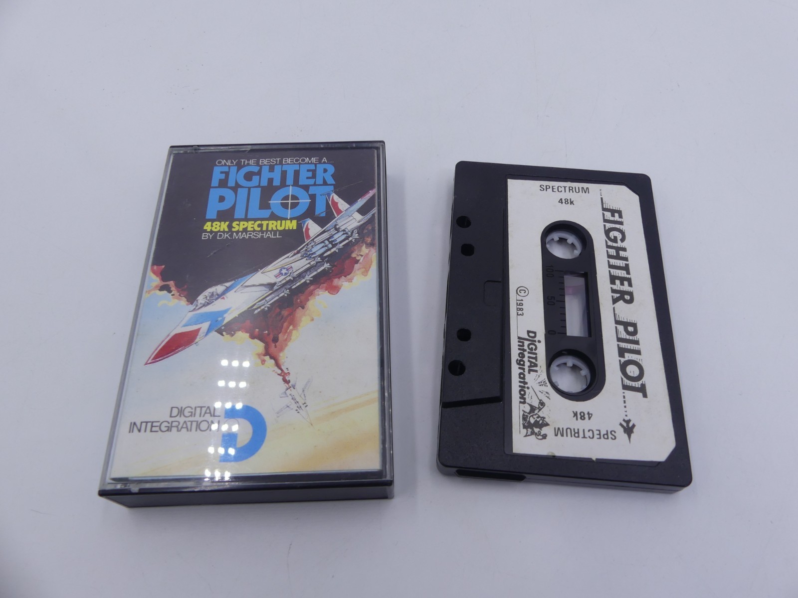 video game "Fighter Pilot" for the Sinclair ZX Spectrum 48K computer 1983