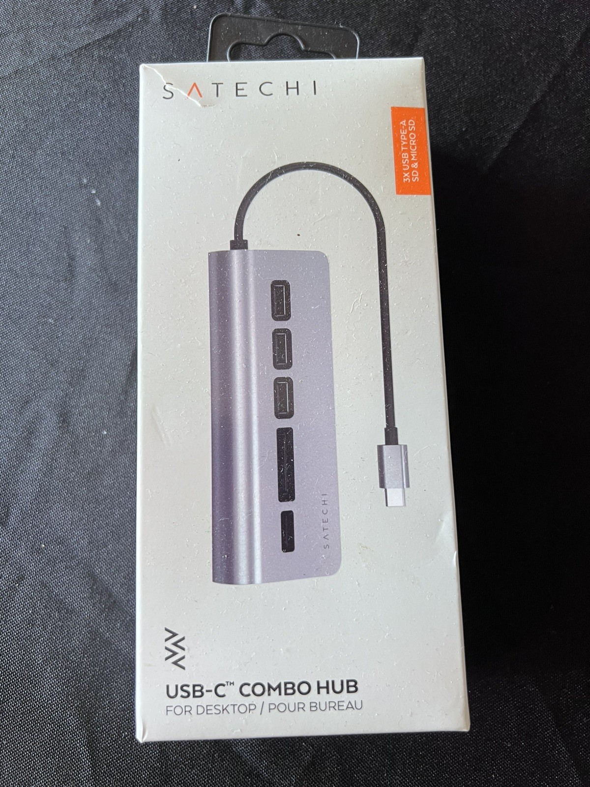 Satechi 5-In-1 USB Type-C Combo Hub for Desktop, #ST-TCHCRM