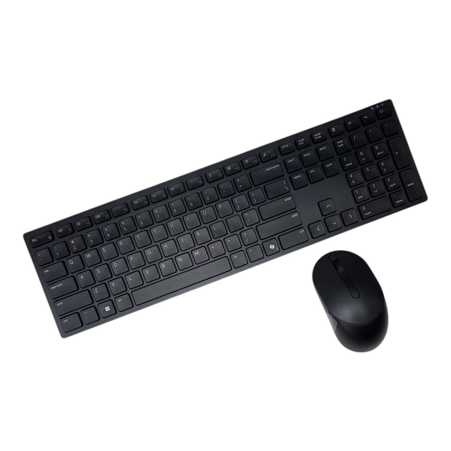 NEW Dell Pro Wireless Keyboard & Mouse Combo Black KM5221WBKB-US English Full Sz