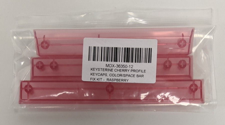 Drop + MiTo Keysterine R2 Raspberry Space Bar Fix Kit Cherry Profile