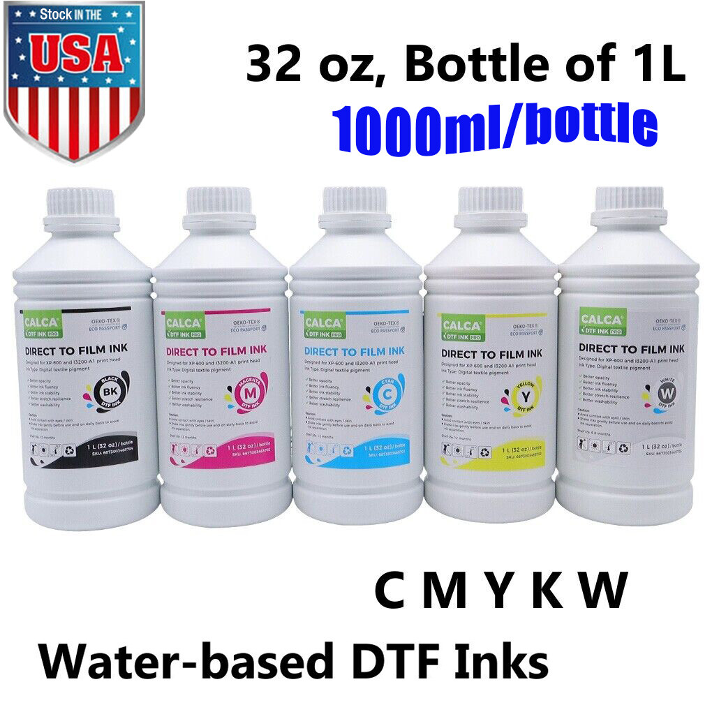 32oz Water-based DTF Ink PRO Direct to Transfer Film Ink for Printheads