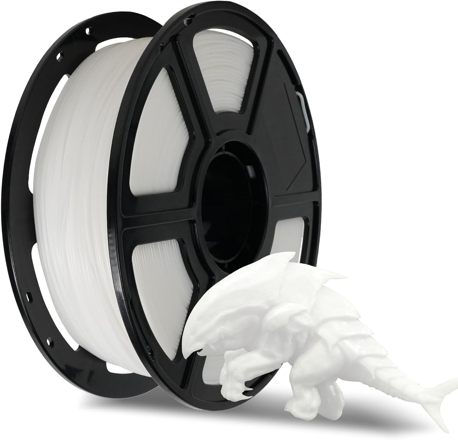 FLASHFORGE PLA Filament 1.75mm Max500mm/s Printing 1kg 3D Printer Filament White