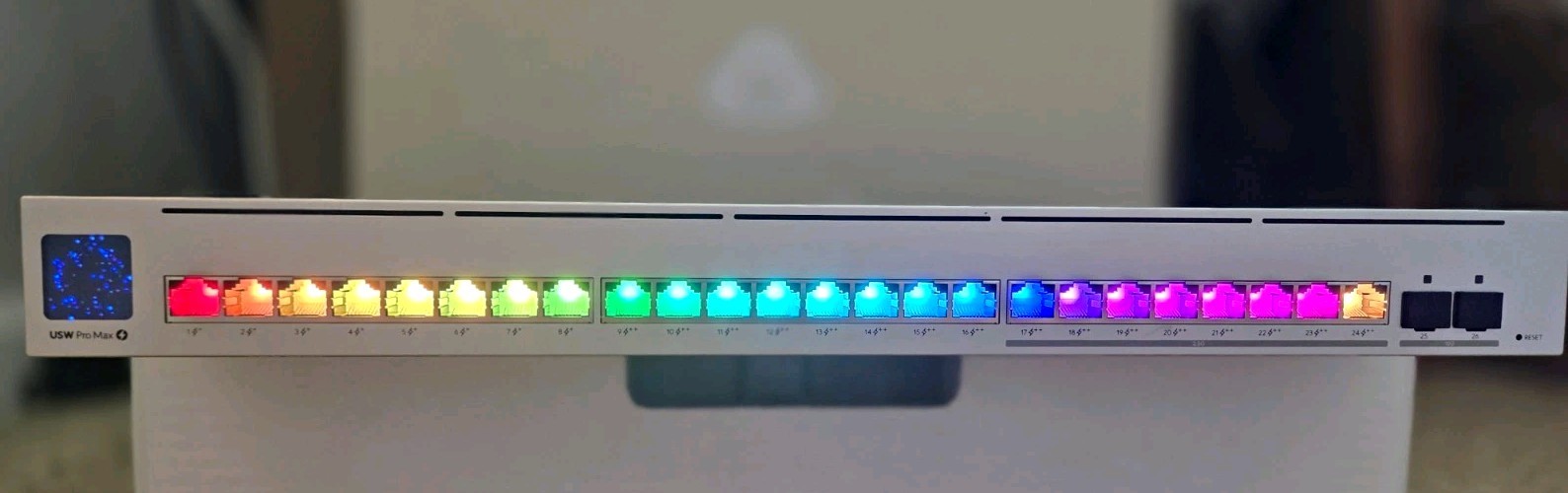 Ubiquiti UniFi USW Pro Max POE++ 24 24-Port Layer 3 Managed 1U Switch