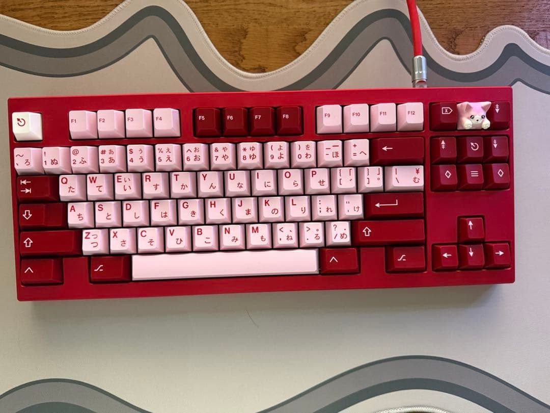 Geonworks F1-8X V2 Custom Mechanical Keyboard Case No Keycaps Raptor Color