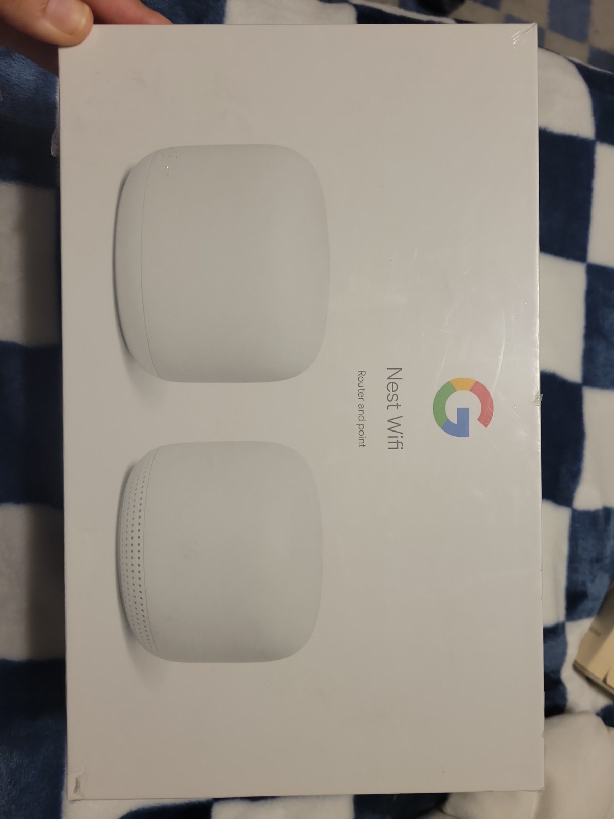 Google Nest Router H2D with Point H2E