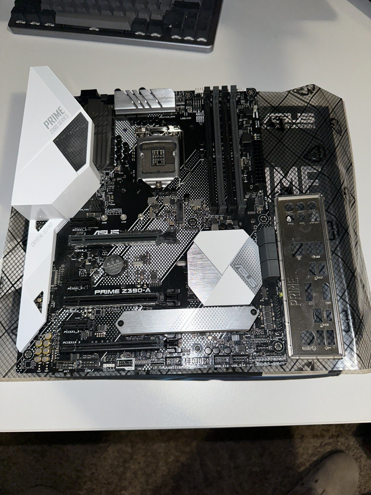 ASUS Prime Intel Z390-A ATX LGA1151 (8th/9th) DDR4 w/Box & IO Shield /Board Only