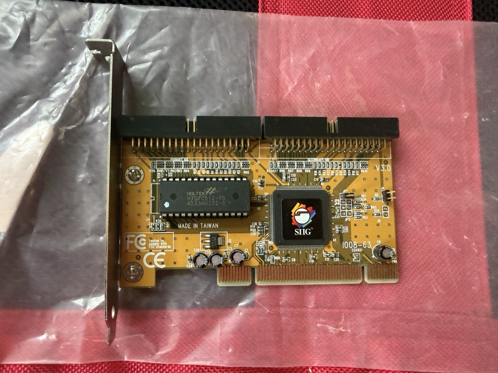 SIIG SC-PE4A12 Dual Ultra ATA PCIe Card