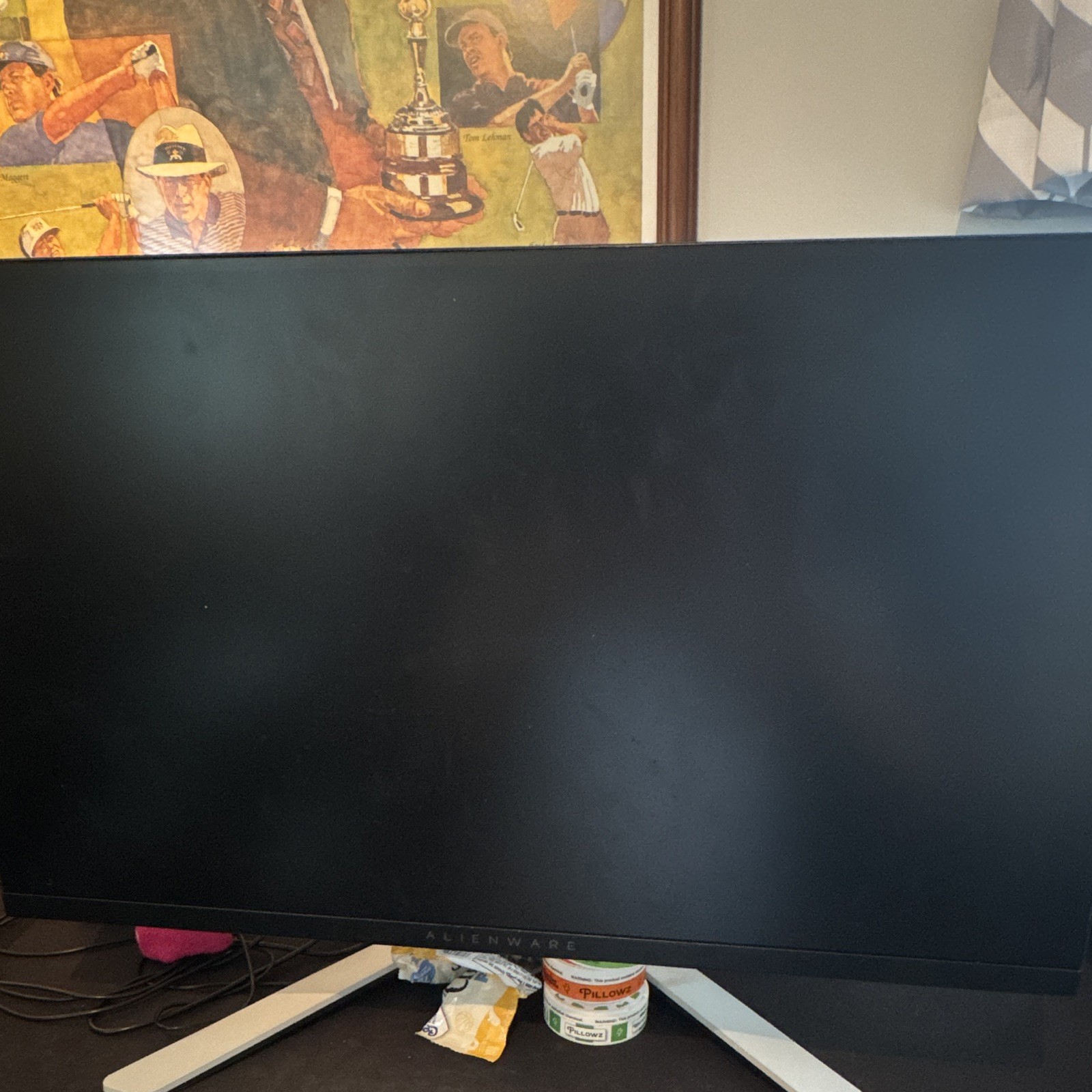 Alienware AW2721D 27in Gaming Monitor for Desktop, White