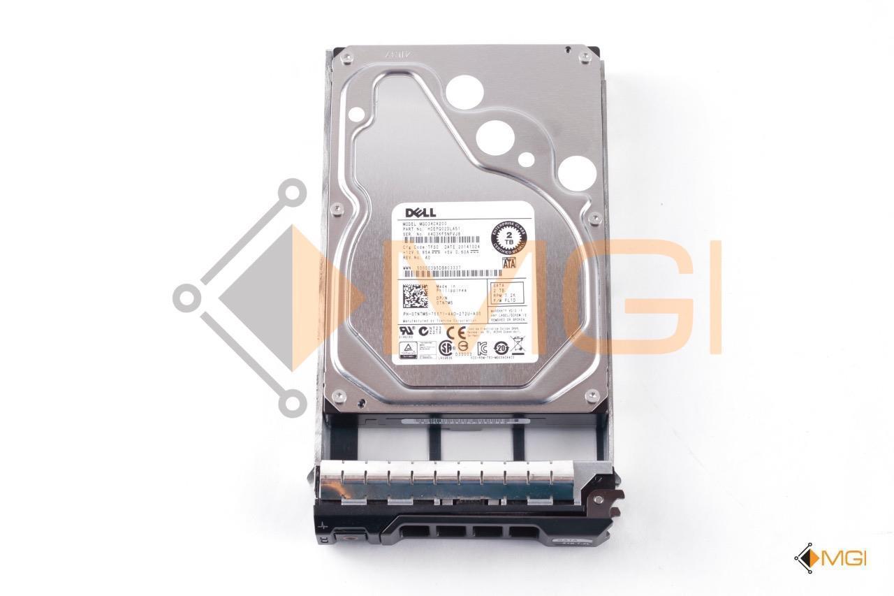 DELL TNTM5 2 TB HARD DISK DRIVE 7200 RPM 3.5-INCH SATA  6 GBPS R-SERIES TRAY