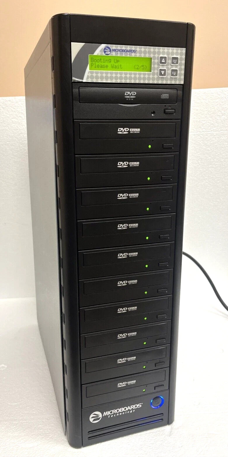 Microboards Technology DVD/CD Duplicator - Model: DVD PRM NET-20 TESTED