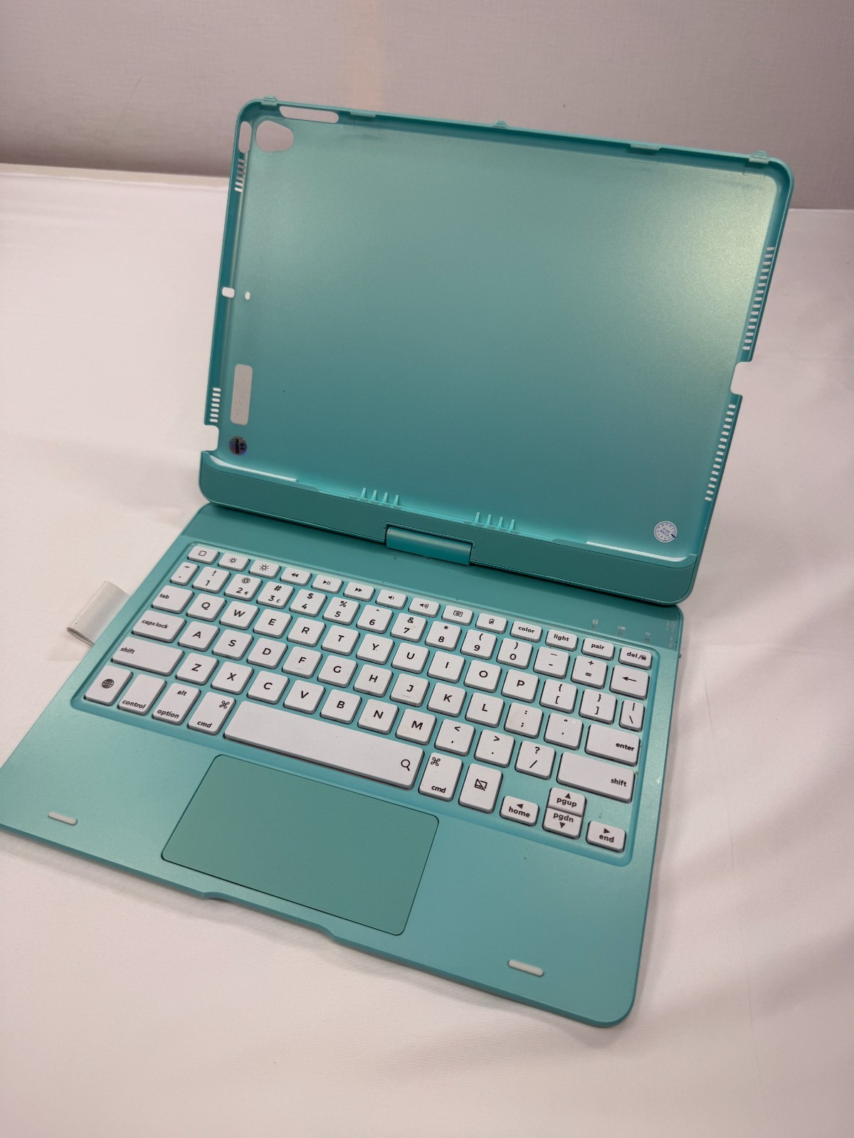 Typecase Touch Protective Keyboard Case Green RGB Backlight Built-in Trackpad