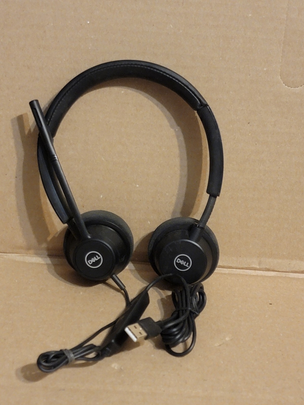 GENUINE DELL PLANTRONICS BW3320-M USB-A W/MICROPHONE BLACKWIRE STEREO HEADSET