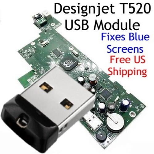 HP Designjet T520 USB Module, Fixes Blue Screens