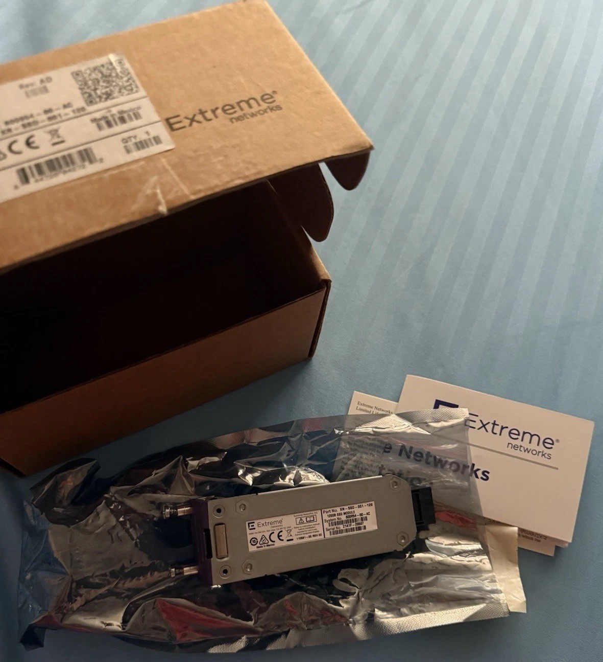 Extreme Networks 120GB SSD Module Model: XN-SSD-001-120 New