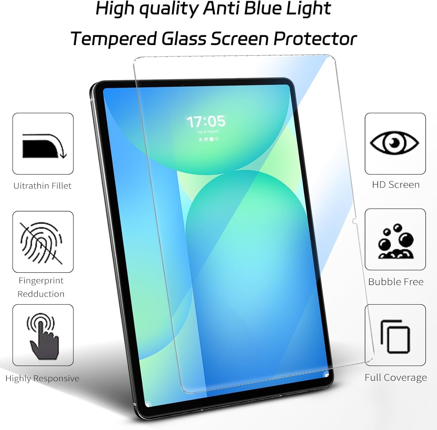 For New Samsung Galaxy Tab S11 Ultra (14.6 inch) Screen Protector Tempered Glass
