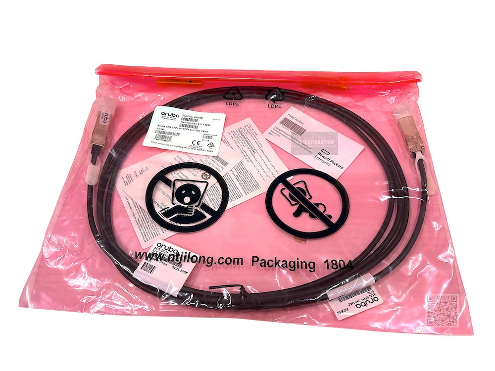 J9283D I Genuine HPE Aruba 10G SFP+ to SFP+ 3m DAC Cable 8121-1298 BRAND NEW