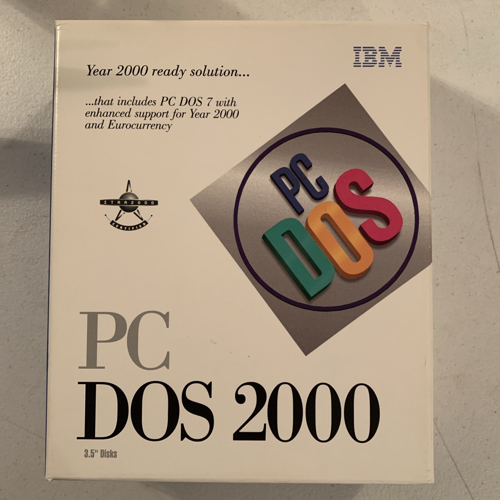 IBM PC DOS 2000 3.5" Disks CIB
