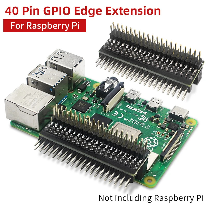 Raspberry Pi 40 Pin Gpio Extension Header Double Row Right - 40 Pin GPIO Header