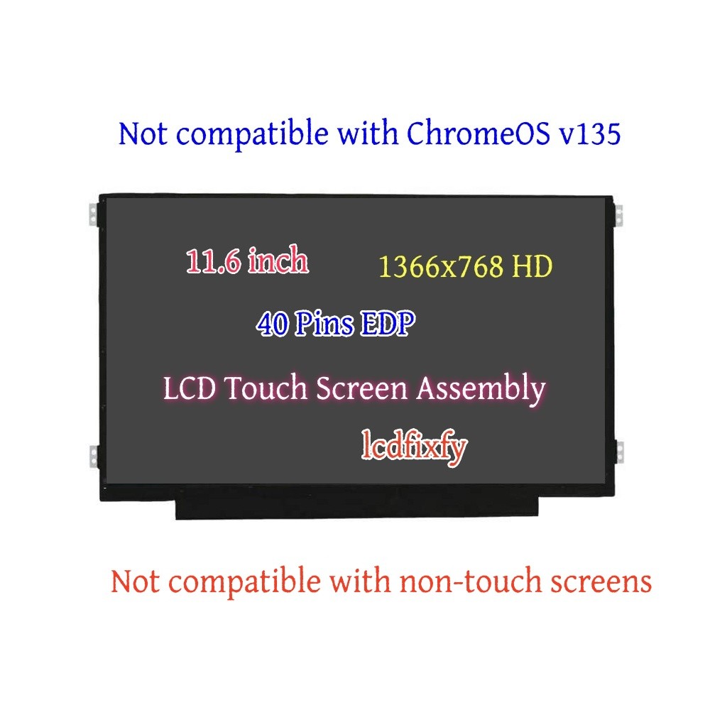 Screen For ASUS Chromebook Flip C214M C214MA OnCell Touch IPS HD 1366x768 LCD