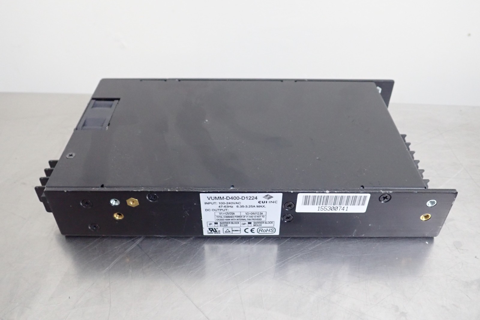 CUI Inc VUMM-D400-D1224 Chassis Mount AC-DC Power Supply