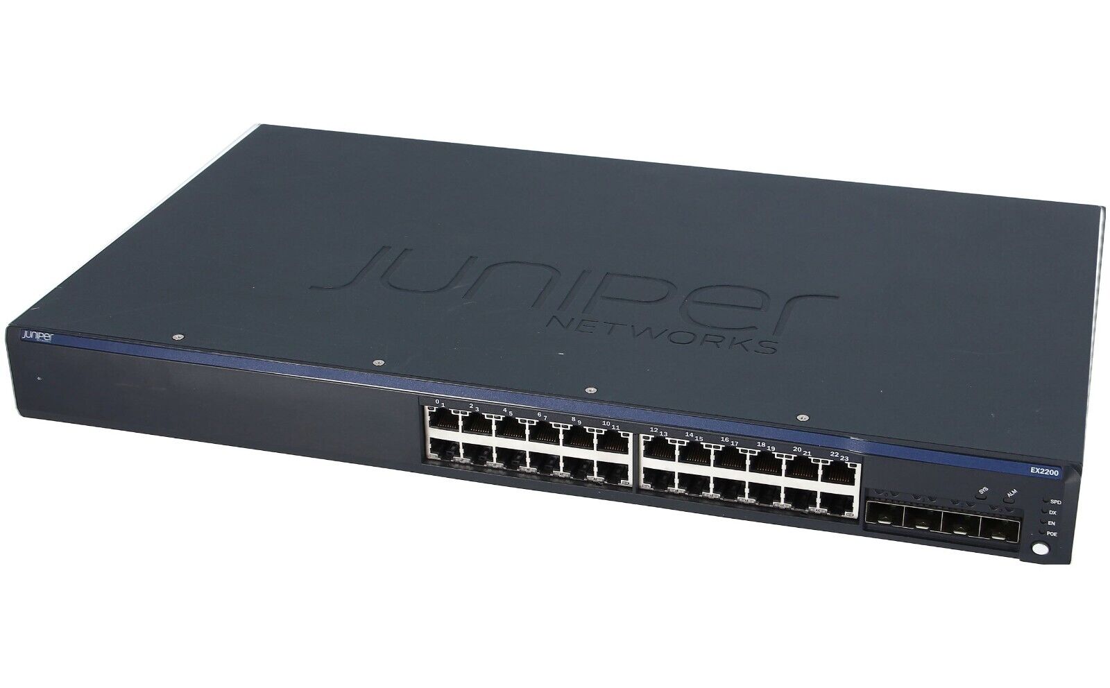 Juniper - EX2200-C-12T-2G 12-Port Gigabit Managed Ethernet Network Switch - USED