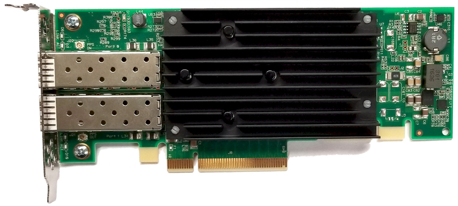 Solarflare XtremeScale SFN8522-PLUS Dual Port 10GbE PCI-E Server Adapter LP