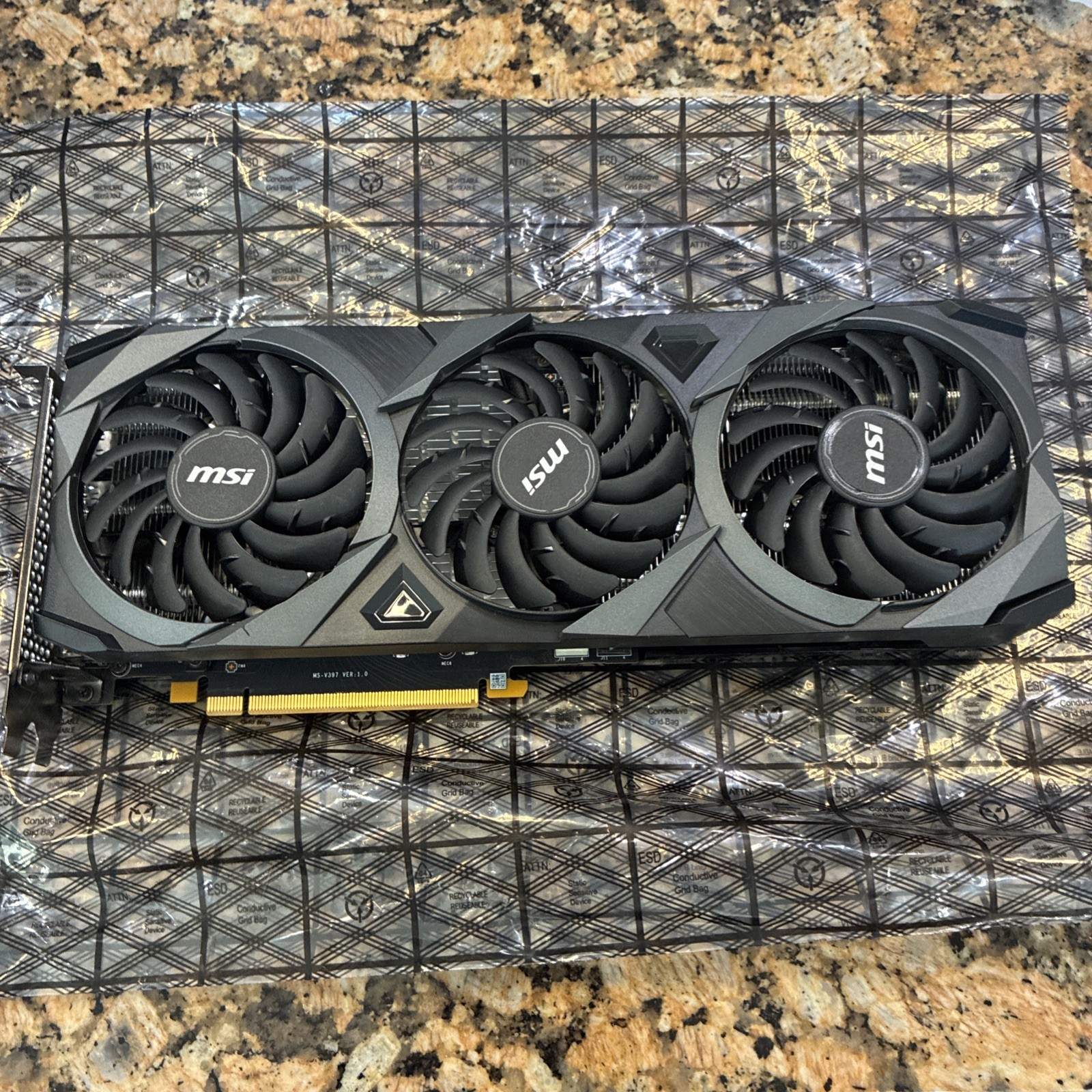 MSI GeForce RTX 3060 Ti VENTUS 3X 8GB OC LHR GDDR6 Graphics Card GPU - GRADE A