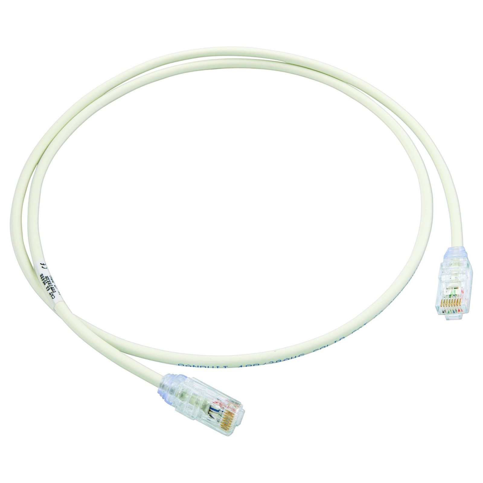 PANDUIT LAN Cable Cat6A Ultra-thin Professional 15m Off White