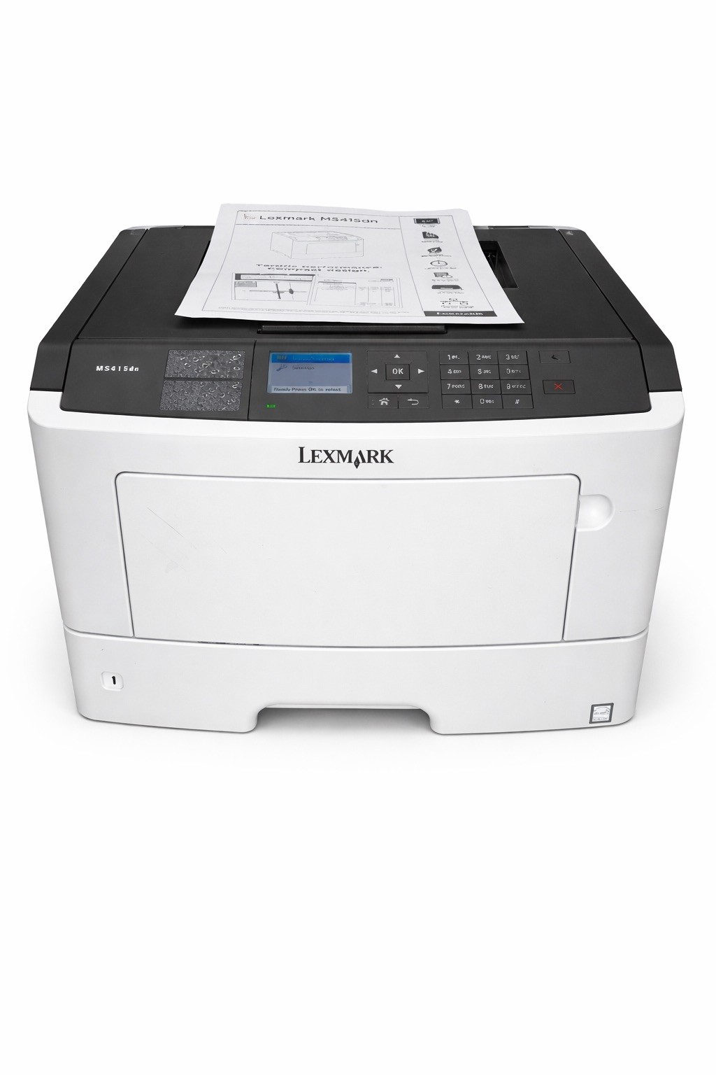 Lexmark MS415DN Monochrome Laser Printer used good condition 