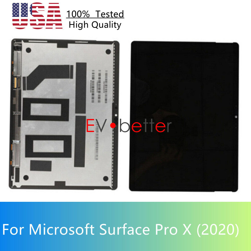 100% Tested For Microsoft Surface Pro X 1876 LCD Display Touch Screen Digitizer