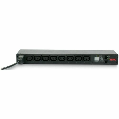 APC NetShelter Switched Rack PDU, 1U, 1PH, 3.7kW 230V 16A or 3.3kW 208V 16A, 8 C