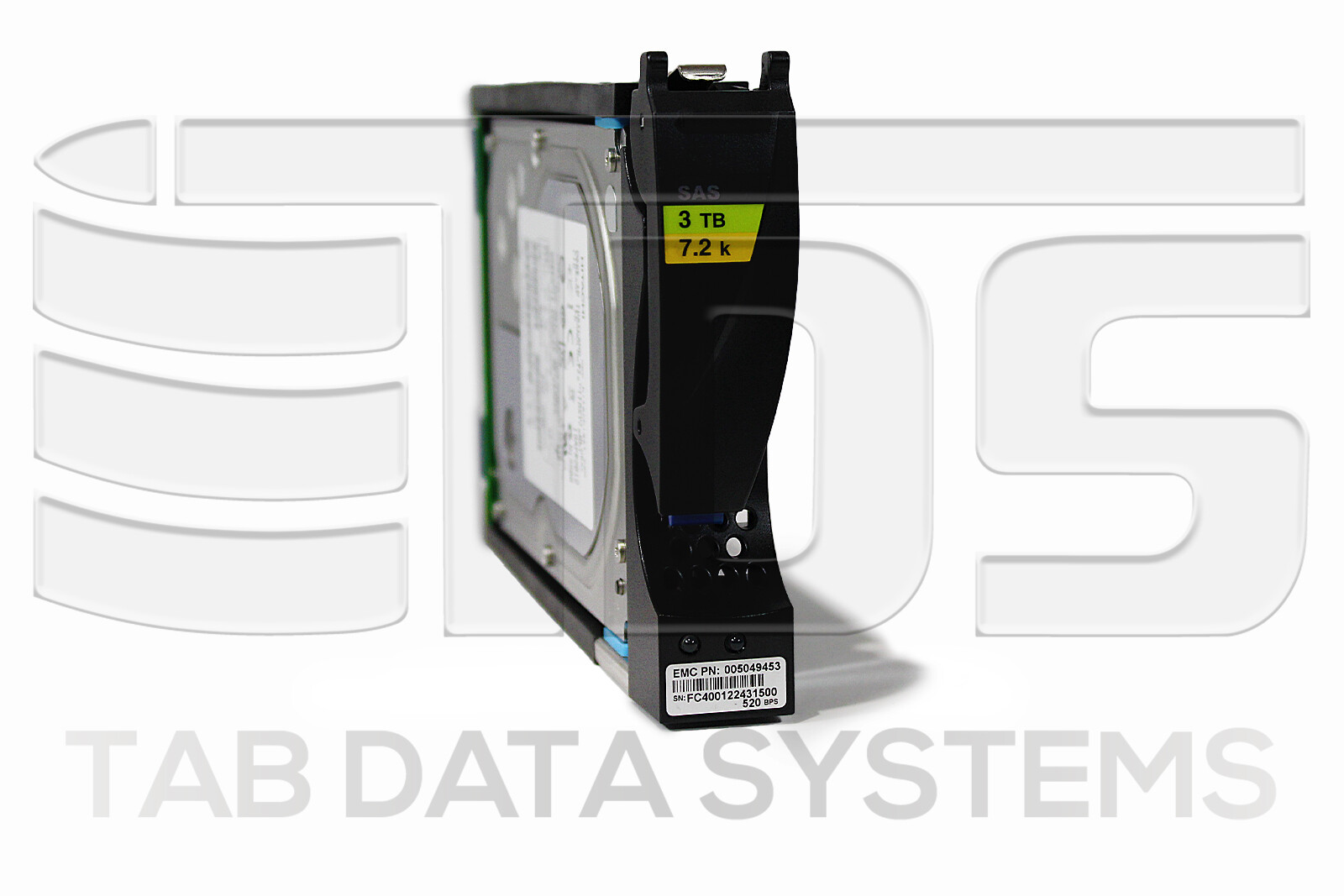 EMC² VNX 005049453 3TB 7.2K 6Gbps 3.5" SAS HARD DRIVE VX/V3/V4-VS07-030 