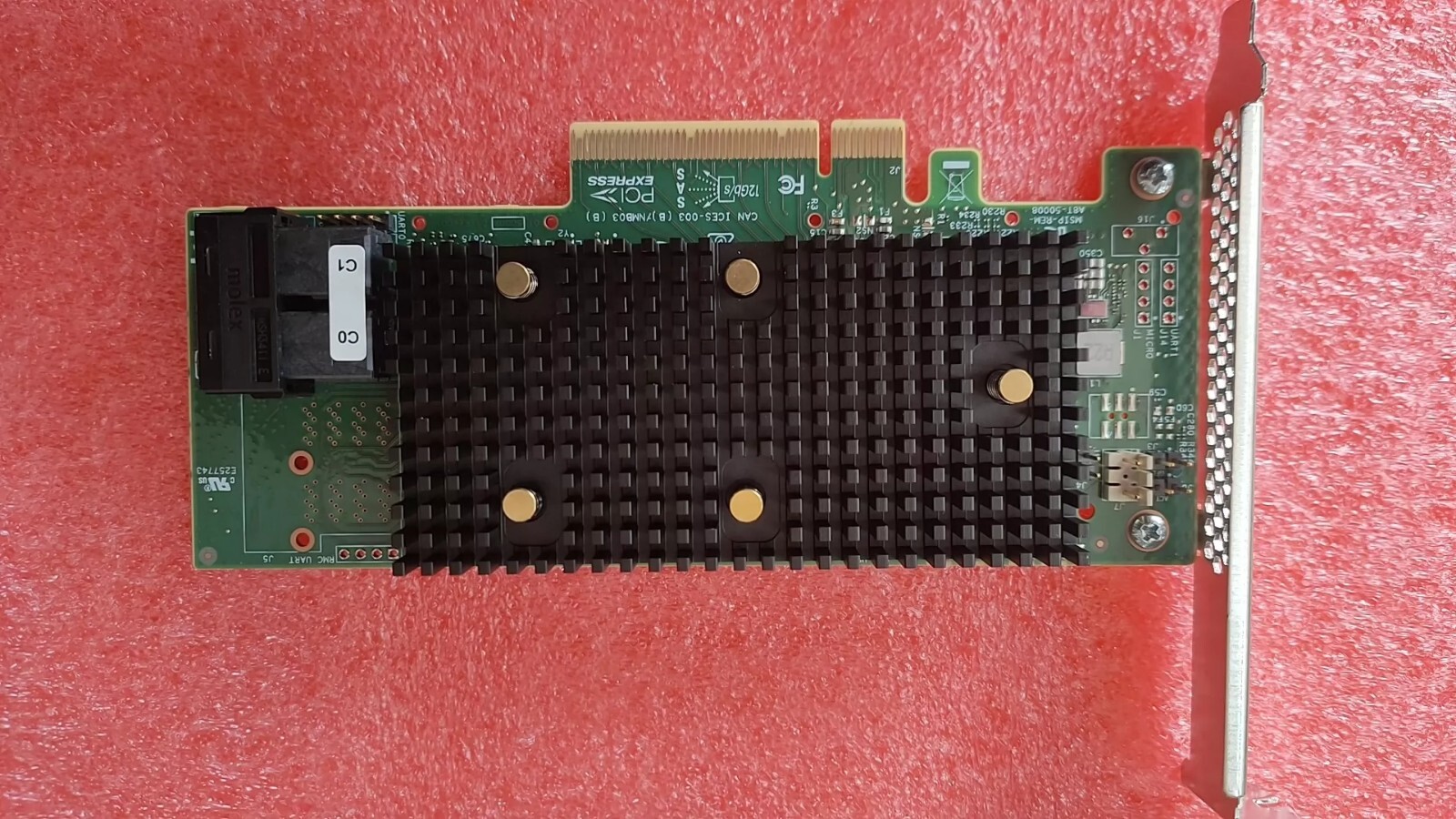 1PC Broadcom LSI 9440-8i 12Gb/s SAS/SATA/NVME RAID Controller Card