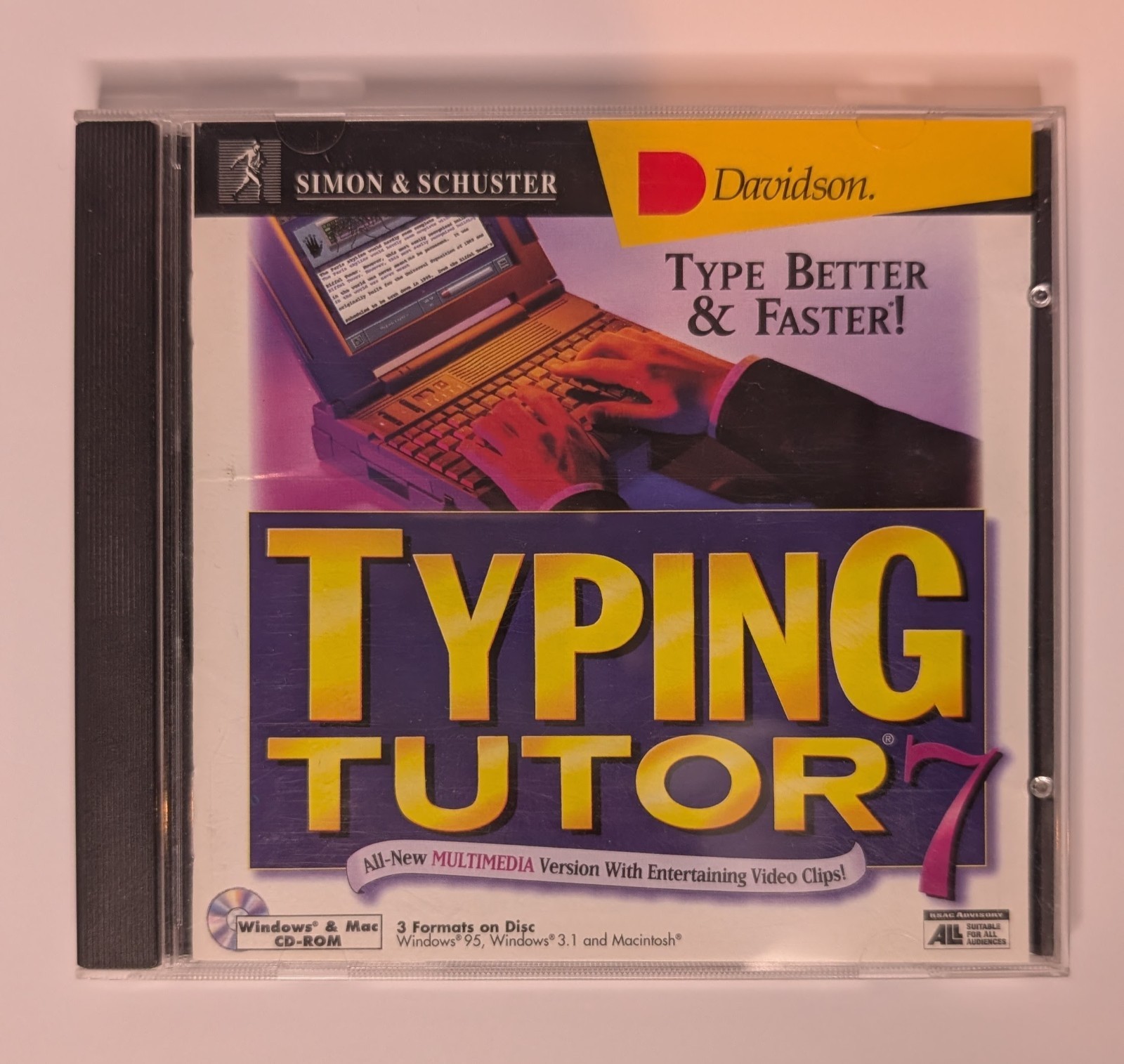 Typing Tutor 7,  Davidson/Simon & Schuster, 1996