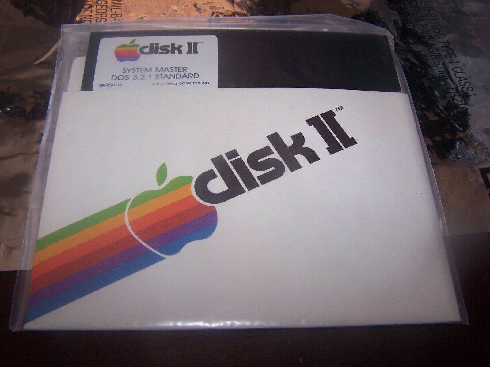 Apple disk II System Master DOS  3.2.1 Standard  600-2542-01 - 1979