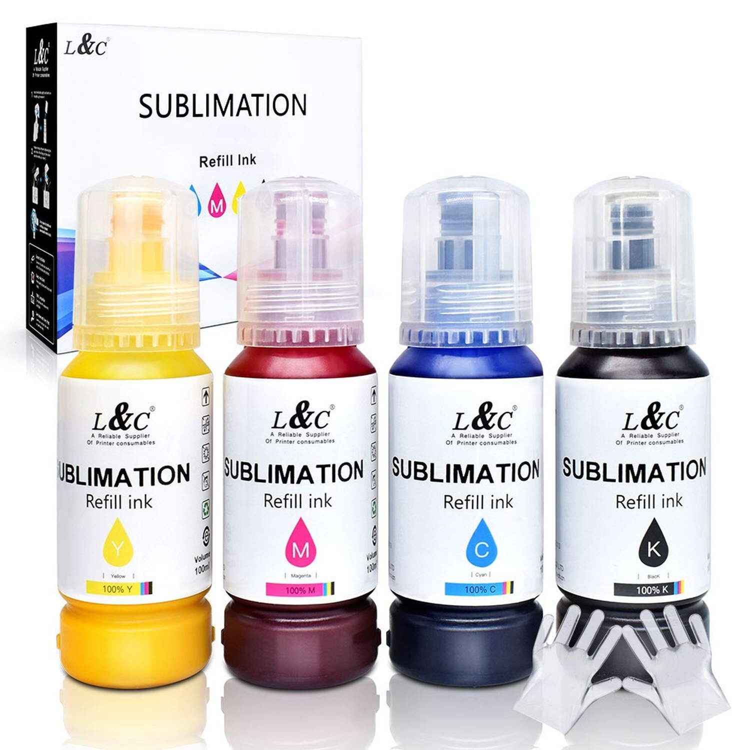 Sublimation Ink for epson Ecotank 2800 2840 2803 2400 2850 ET 5800 ST 2000 ST...