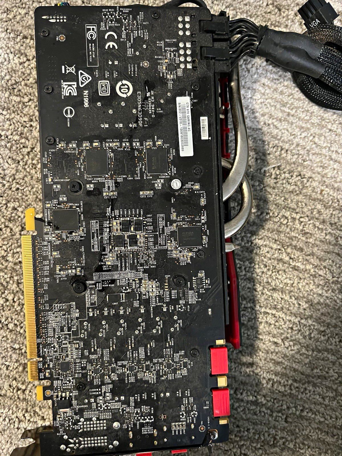 MSI NVIDIA GeForce GTX 970 GAMING 4G 4GB GDDR5 PCIe x16 Multi-Monitor