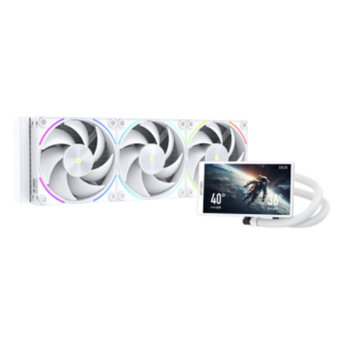 Coolleo ICE Apex Vision PRO 360 WT Water Cooler ICE-REALM-VIS-360-WT