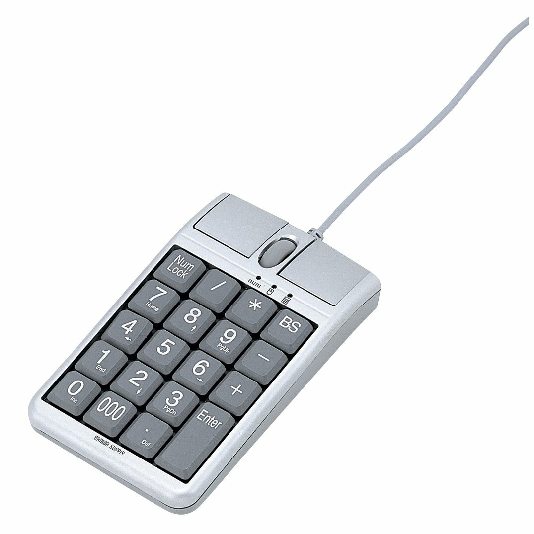 Sanwa SUPPLY NT-MA1 Numeric Keypad Mouse From Japan